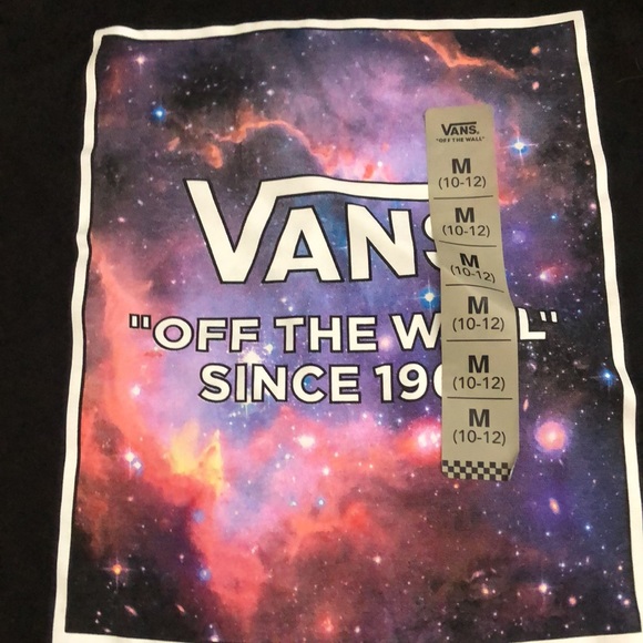 NWT boys Vans shirt size M 10/12 - Picture 2 of 3